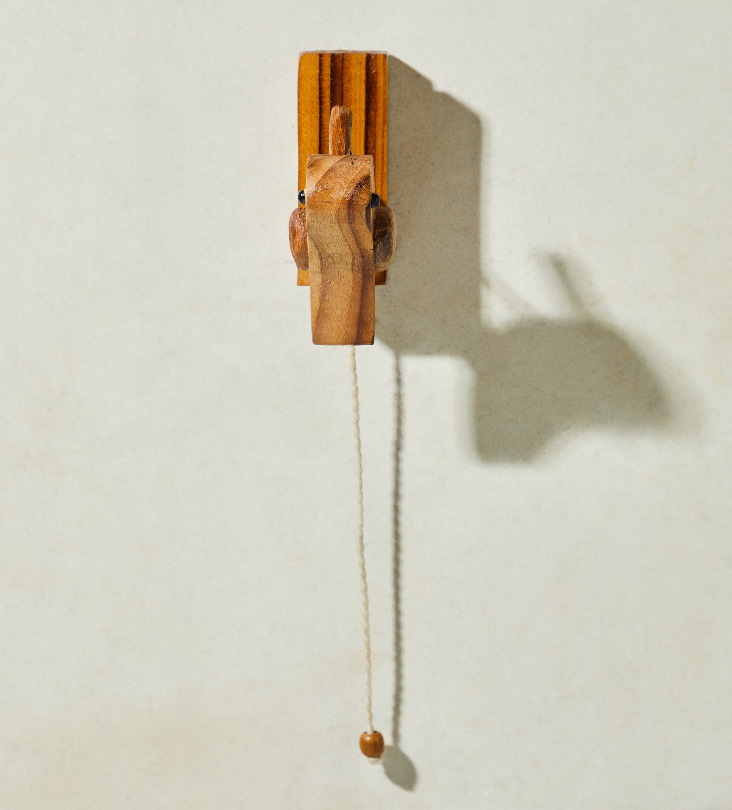 Knock Knock - Bird Door Bell, wooden door bell, kncok knock bell, string bell