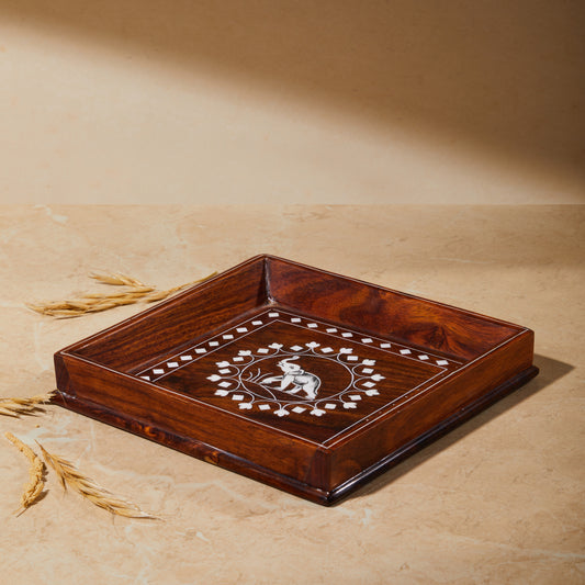 organiser, kitchen, bathroom, bed side organiser, tabletop organiser, side  view, wooden inlay organiser