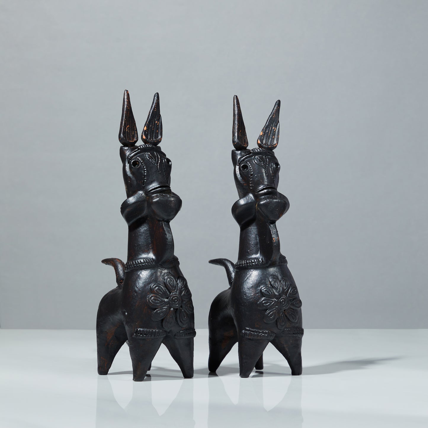 Bankura Black Horse (Set of Two)