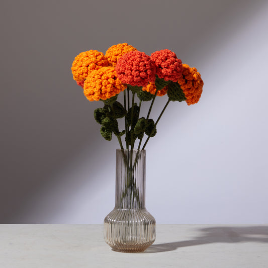 Crochet Marigolds (Bunch of Six)