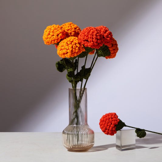 Crochet Marigolds (Bunch of Six)