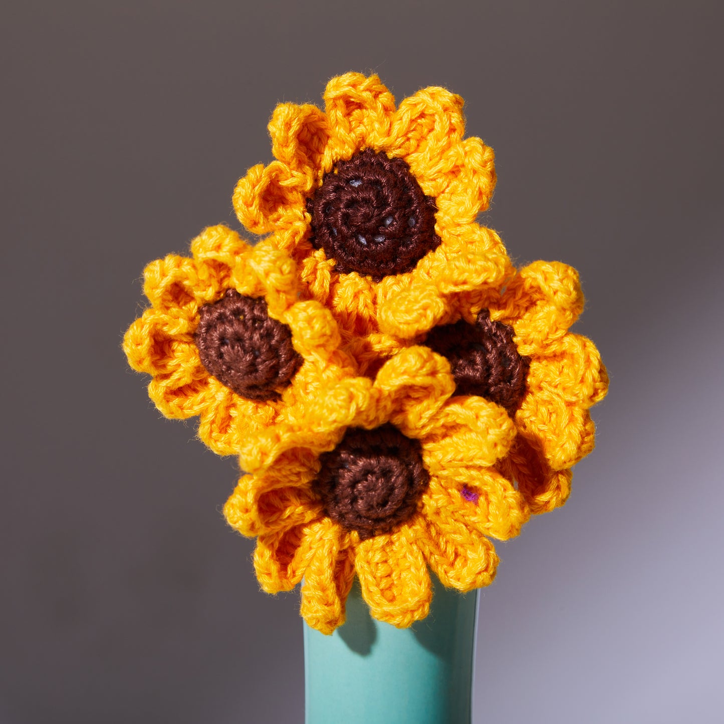 Crochet Sunflowers (Bunch of Six)