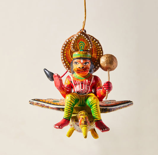 Flying Gods of Varanasi – Hanuman riding on a Bird