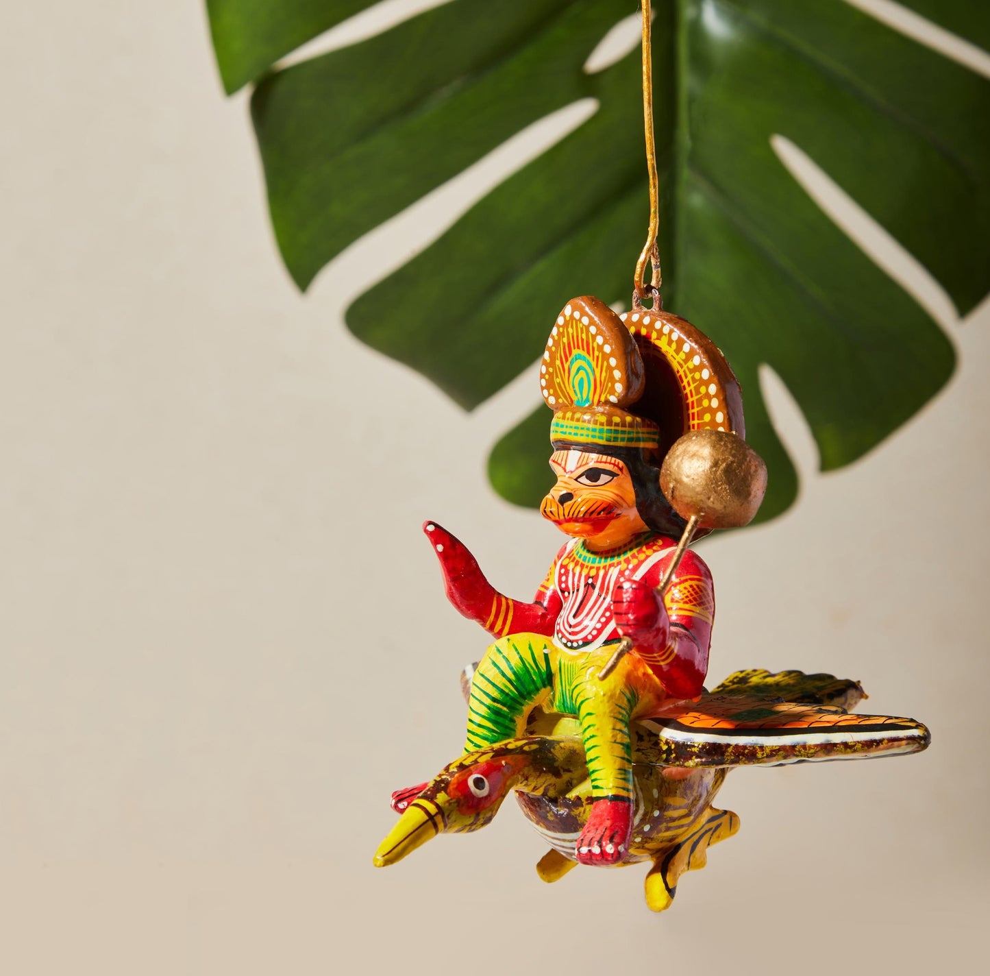 Flying Gods of Varanasi – Hanuman riding on a Bird