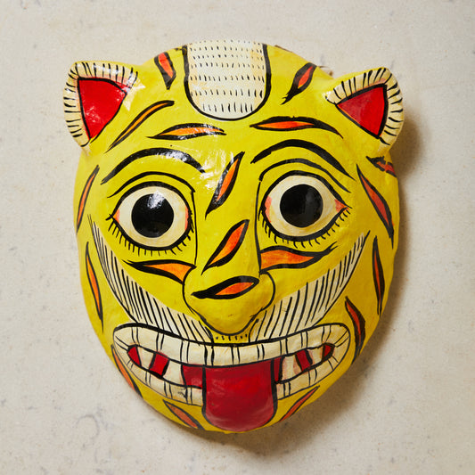 Cheriyal Tiger Masks (Set of Two)