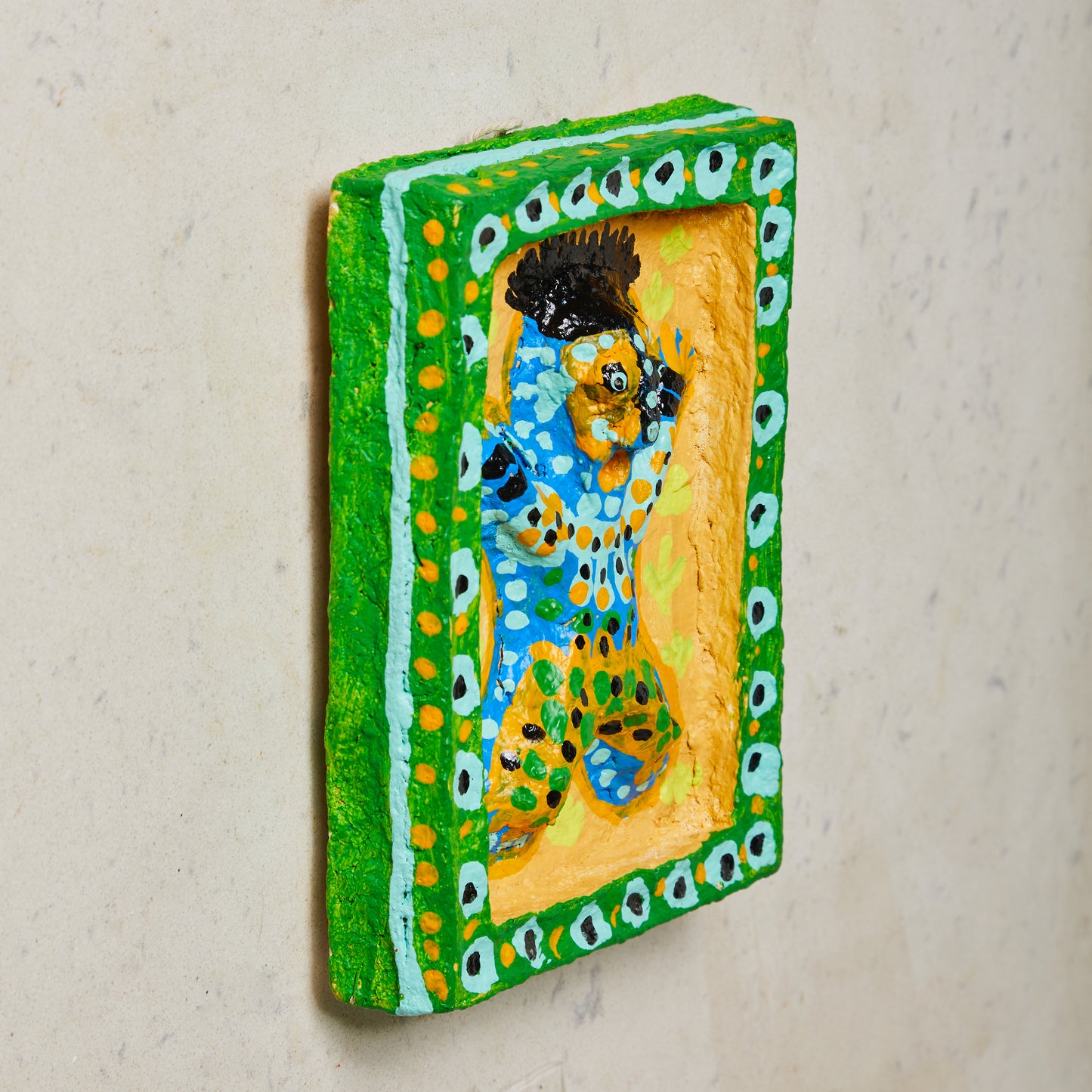 Mahua Devi - Baiga Papier Maché Wall Plate