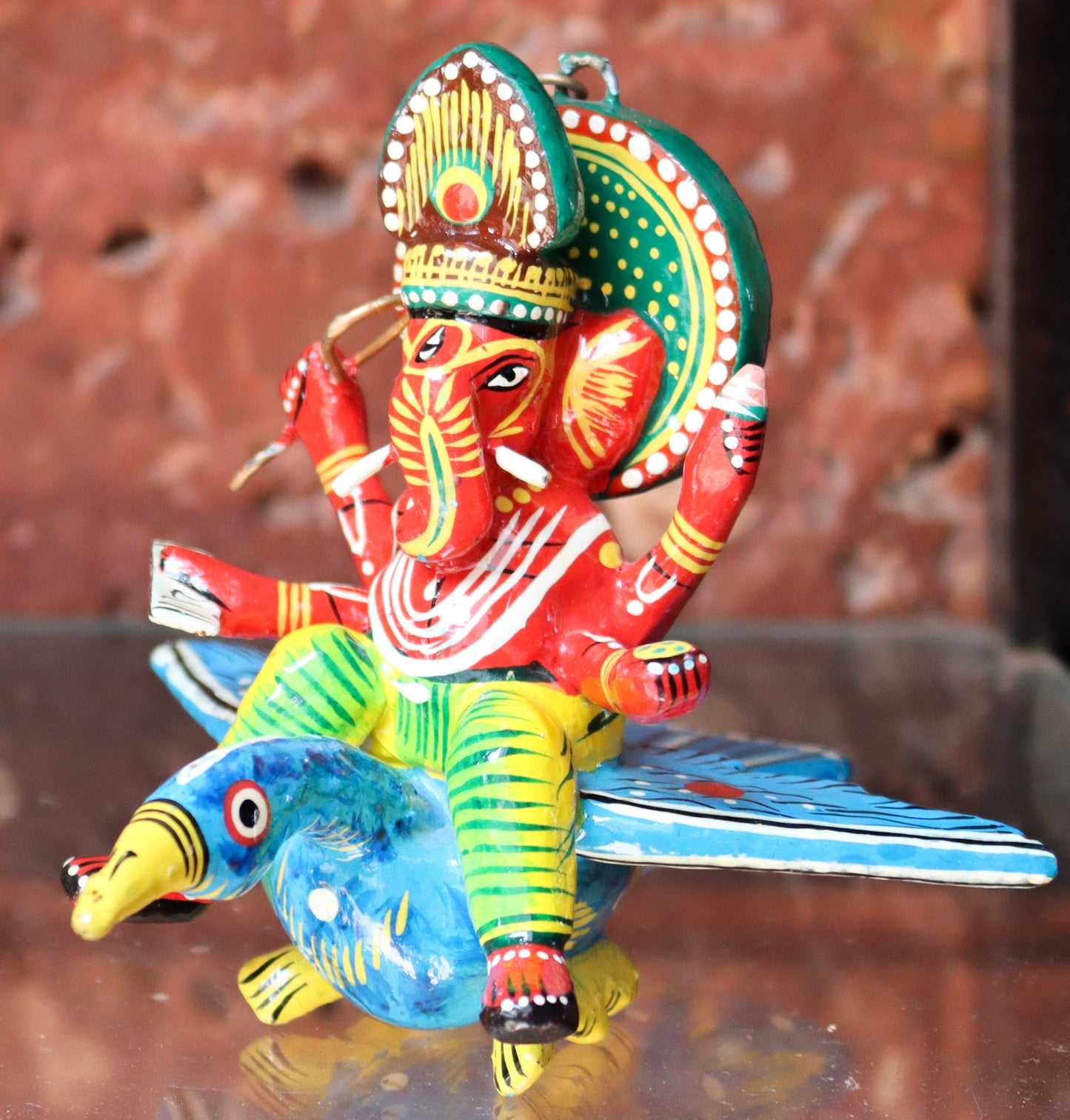 Flying Gods of Varanasi – Ganesha riding on a Bird